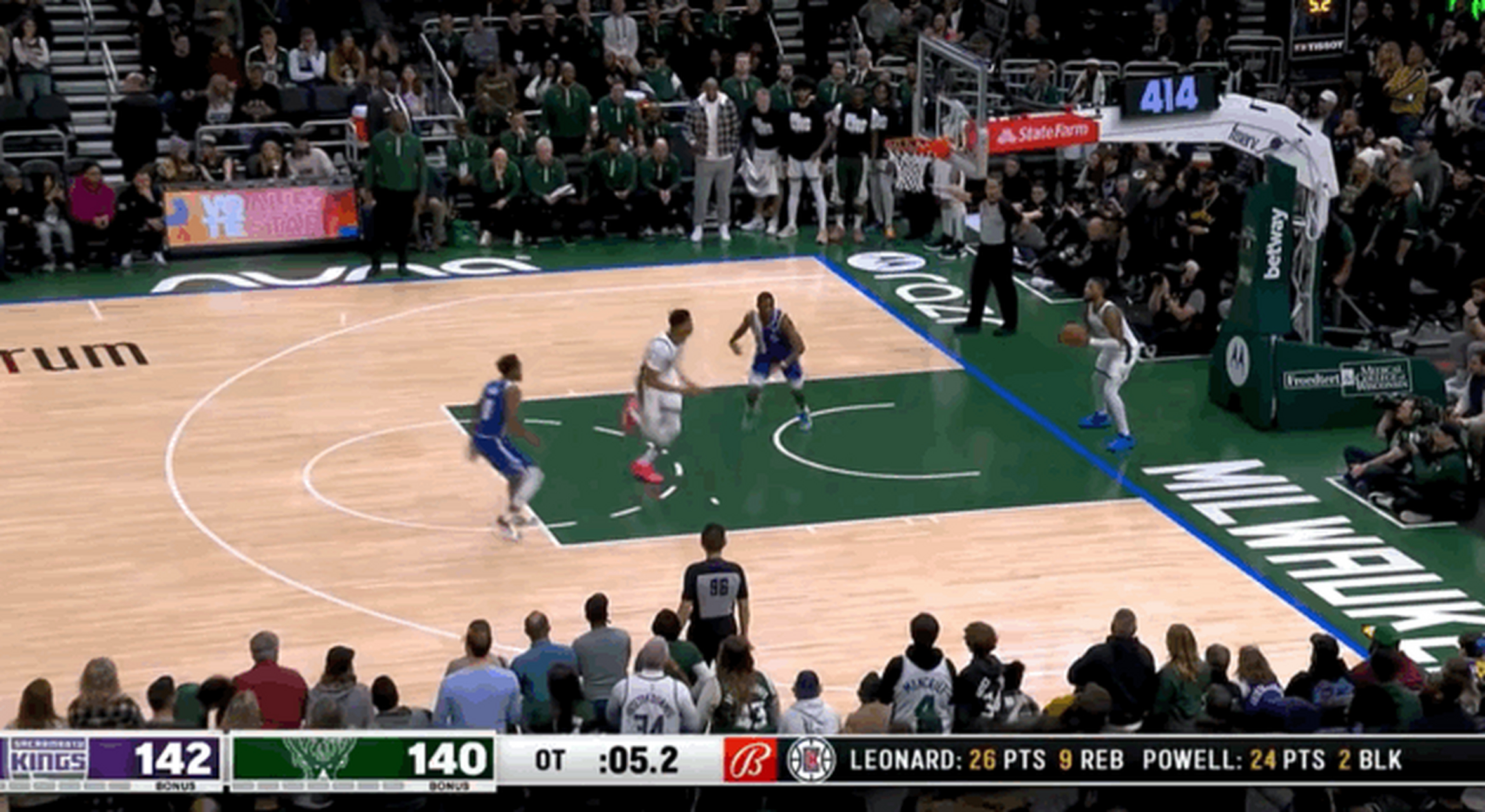 浙江队横扫国王，利拉德刷新纪录